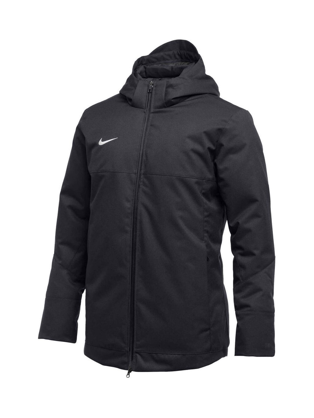 Nike Stock Men's Team Down Fill Sports Hooded Parka Anthracite Large NWT